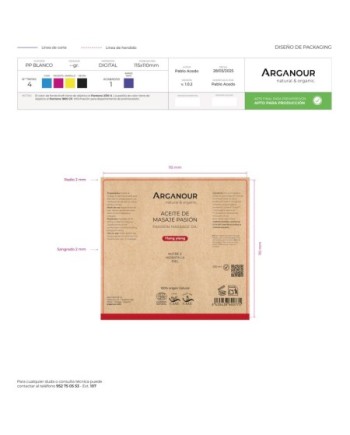 Aceite de masaje pasión
